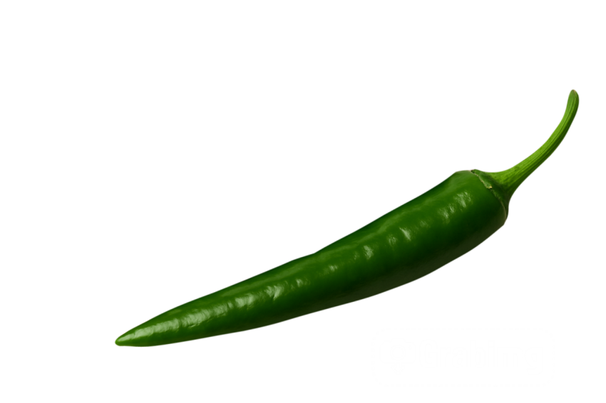 green chilli cutout PNG pic, green chilli PNG pic