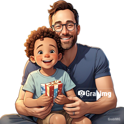 Happy fathers day png free download