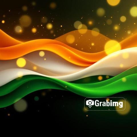 15 August Background - 26 January Background - Indian National Flag Image