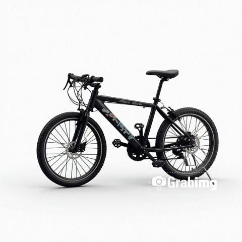 The Image of a Bicycle with white background
