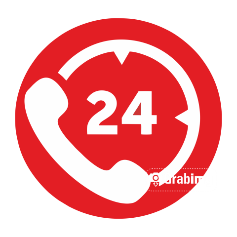 Free 24/7 Call Icon PNG & SVG | 24-Hour Service
